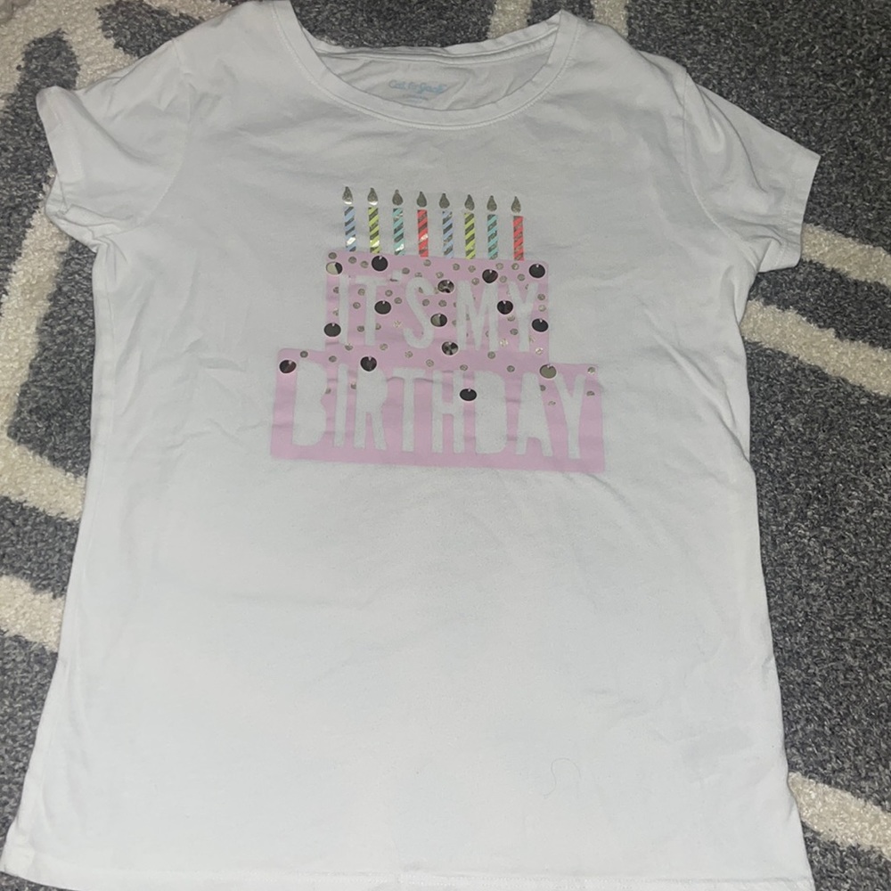 It’s my  birthday t shirt